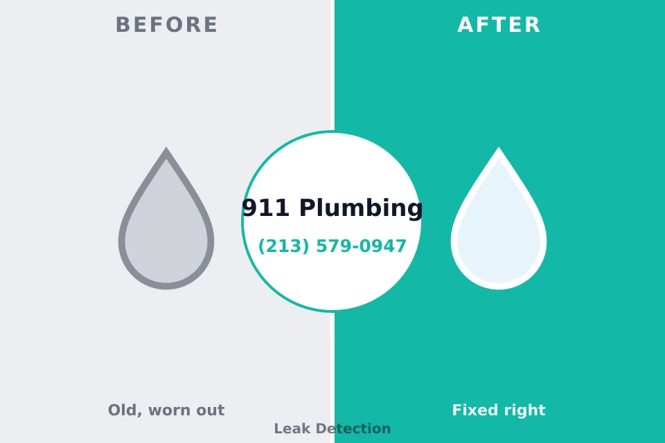 Before and after: plumbing company Castle Point, MO